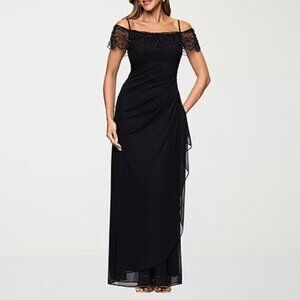 JC Penney DJ-JAZ Social Black Dress